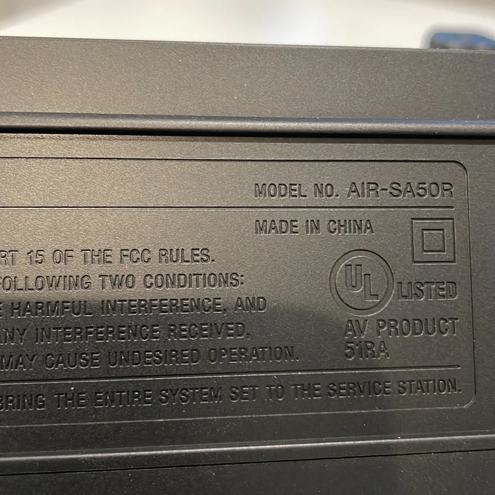 Sony S-Air Wireless Speaker. Black